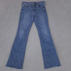 American Eagle Jeans Womens 4 Blue Next Level Stretch Hi-Rise Skinny Kick Casual
